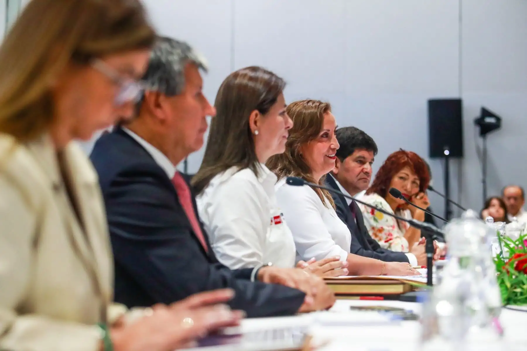 Presidenta Dina Boluarte participó en jornada de destrabe de los proyectos de inversión en Salud. Foto: ANDINA/ Prensa Presidencia