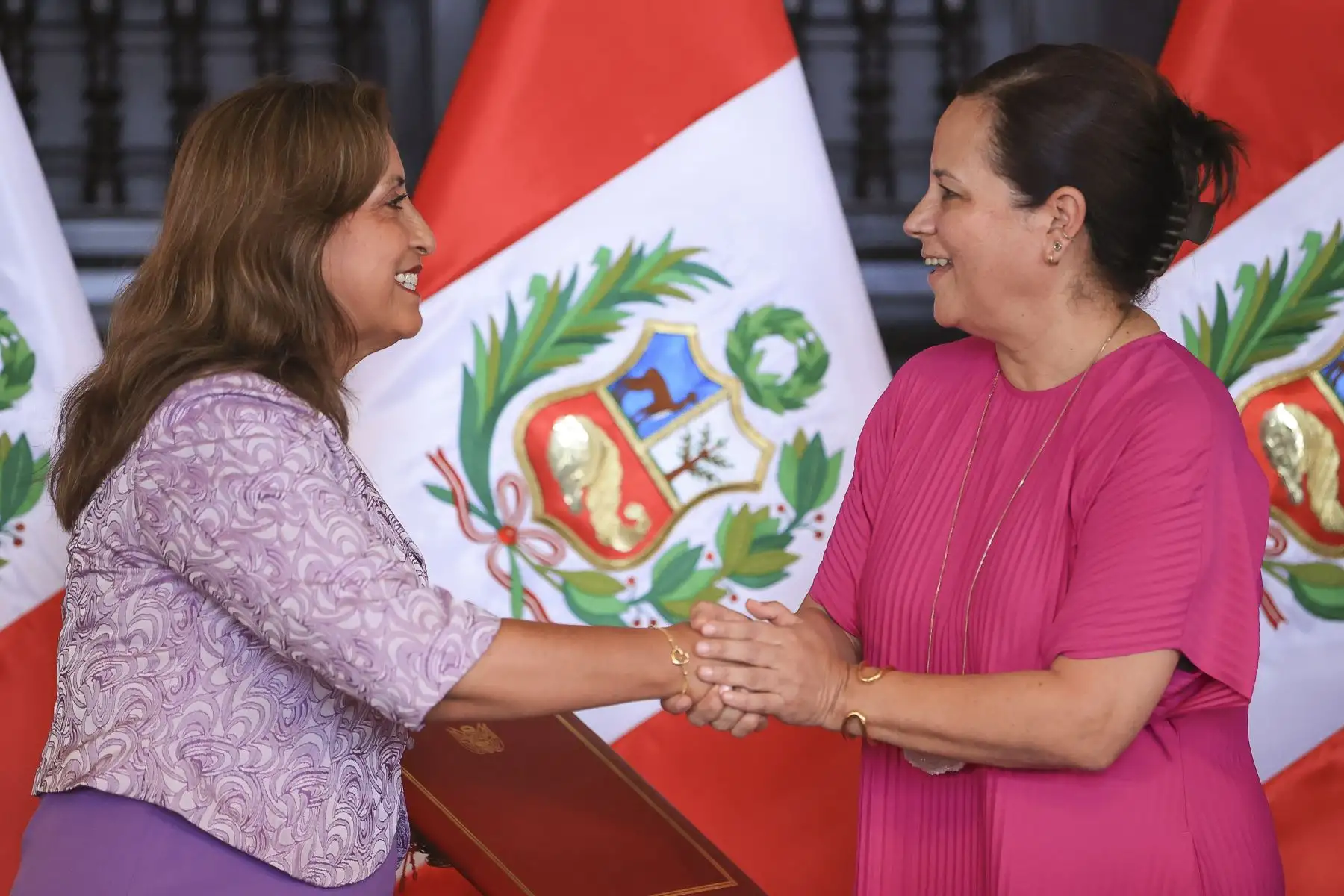 La presidenta Dina Boluarte se reúne con los integrantes del Consejo Empresarial de la Alianza del Pacífico, en Palacio de Gobierno.
 Foto: ANDINA/Prensa Presidencia