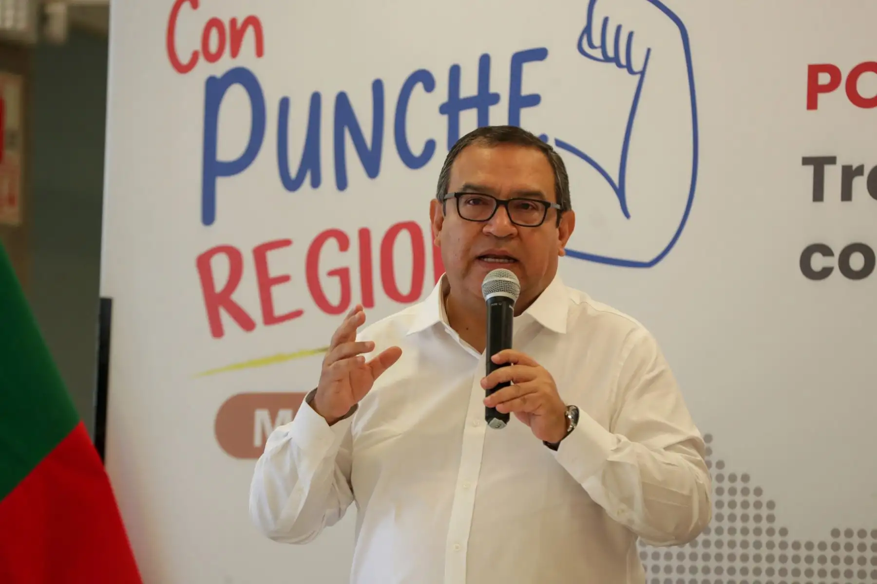 El titular de la PCM y ministros de Estado presentaron las acciones que se realizarán para contribuir al cierre de brechas de infraestructura, de los servicios básicos, y la mejora de la calidad de vida de la población beneficiada en Moquegua. Foto: PCM