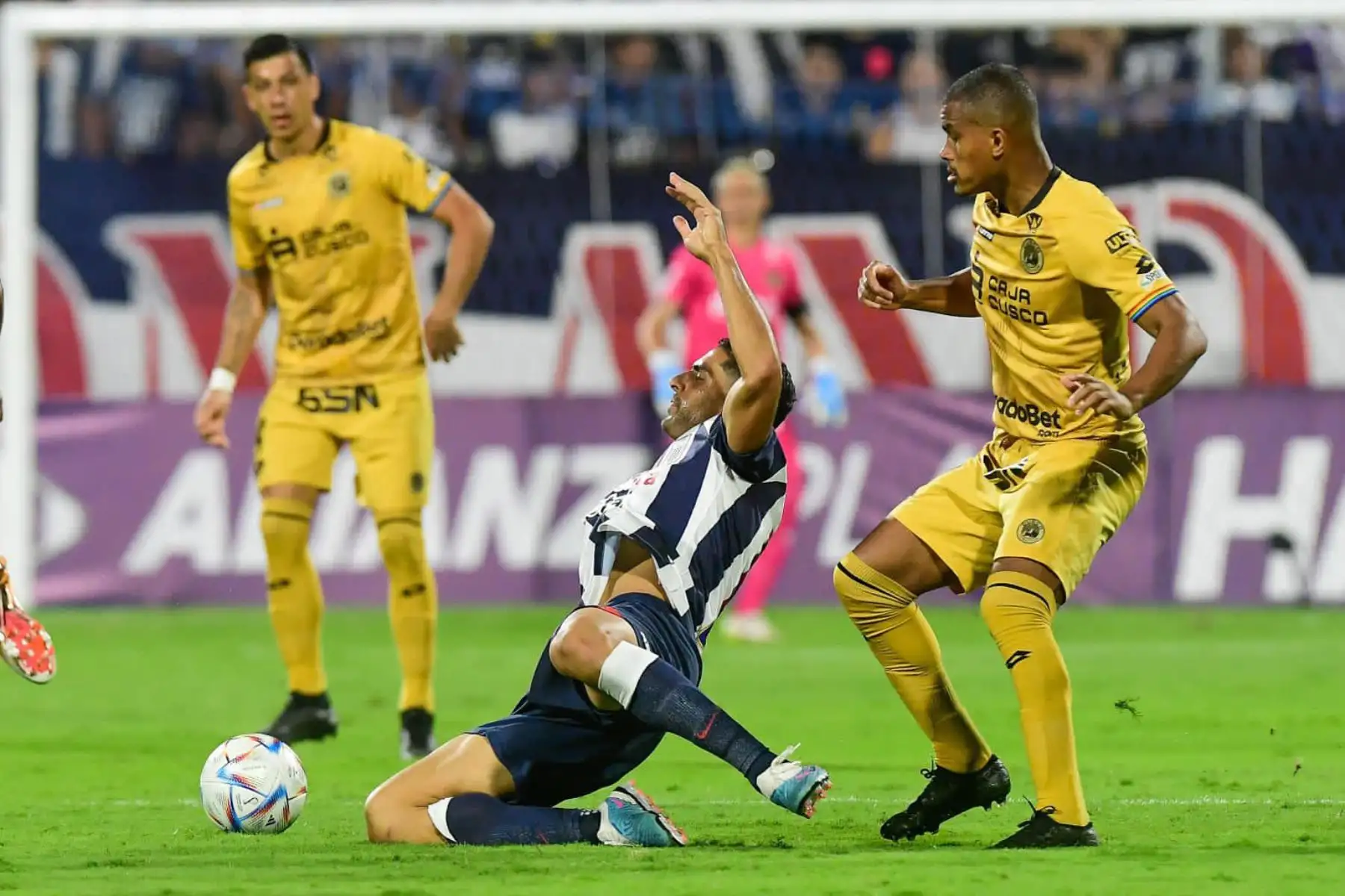 Alianza Lima vs Cusco FC partido por la jornada 8 del Torneo Apertura de la Liga 1 Betsson.
Foto:ANDINA/Liga 1