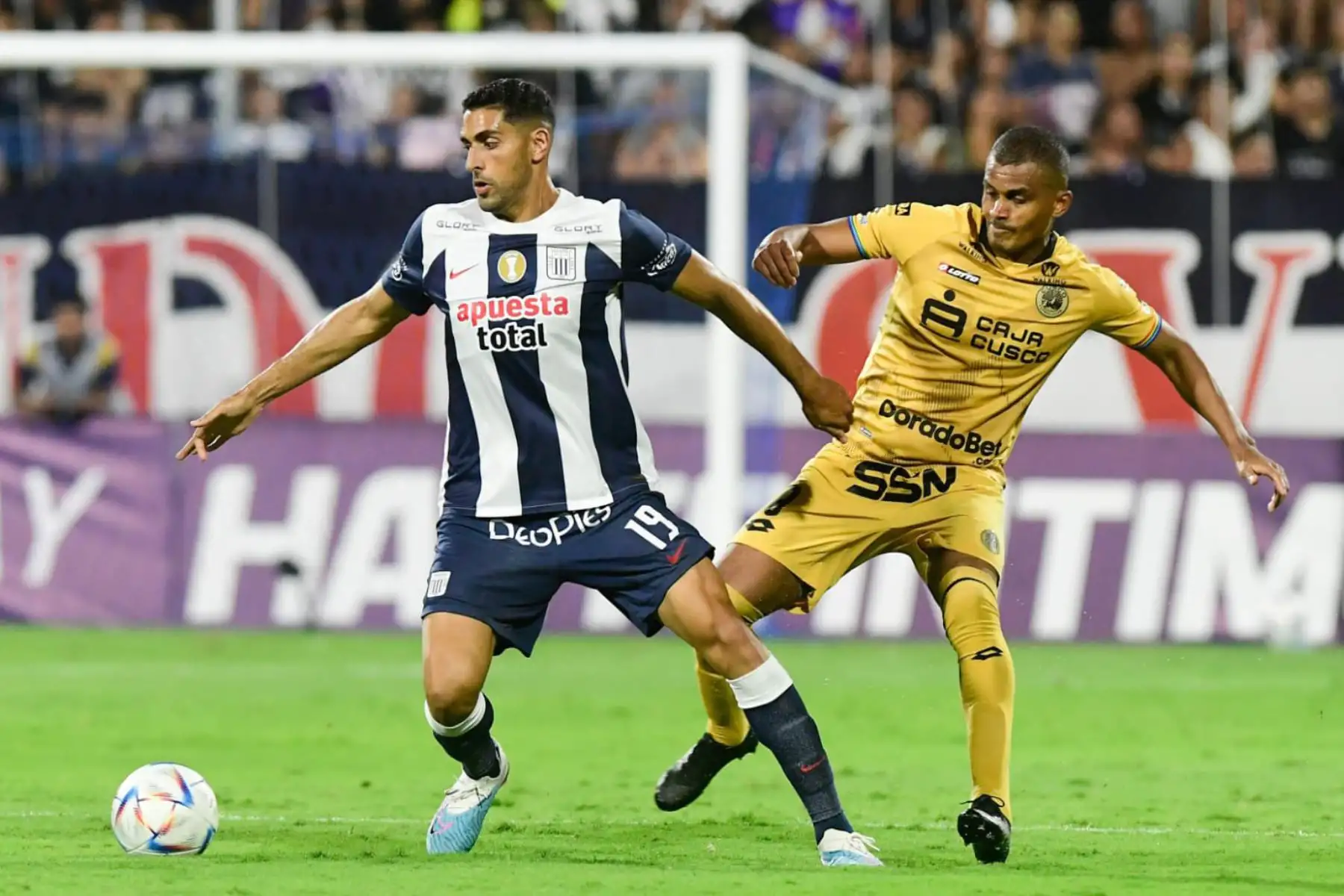 Alianza Lima vs Cusco FC partido por la jornada 8 del Torneo Apertura de la Liga 1 Betsson.
Foto:ANDINA/Liga 1