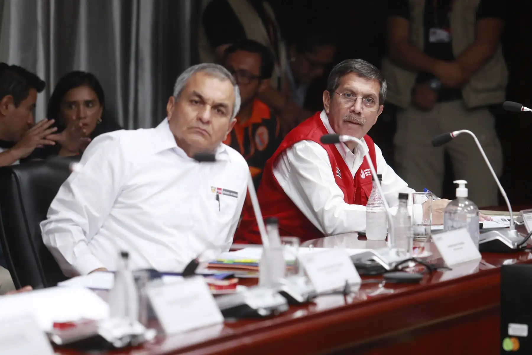 La presidenta Dina Boluarte, instaló la sesión del Consejo Nacional de Gestión del Riesgo de Desastres (CONAGERD). Foto: ANDINA/ Presidencia