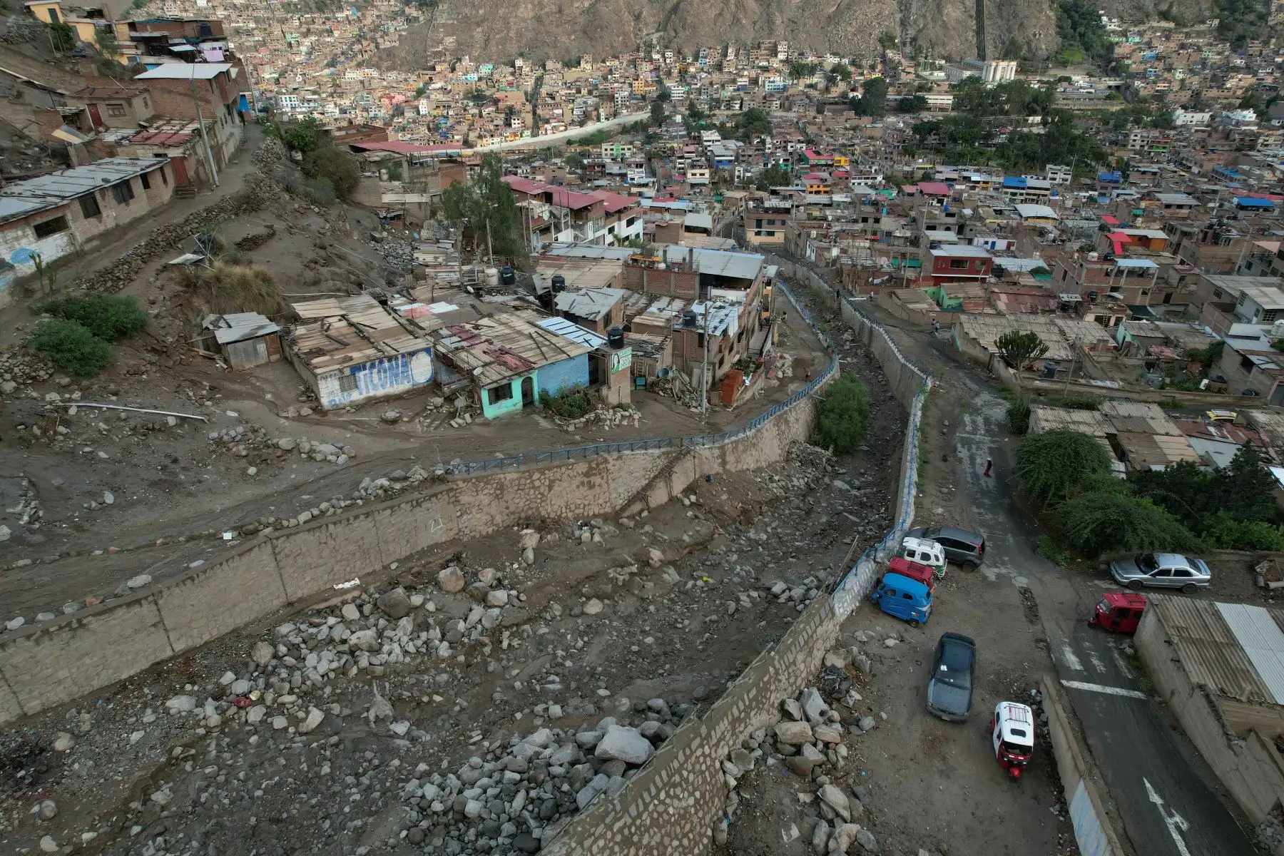 Quebrada Ramón Castilla en Chosica. Foto: ANDINA/Braian Reyna