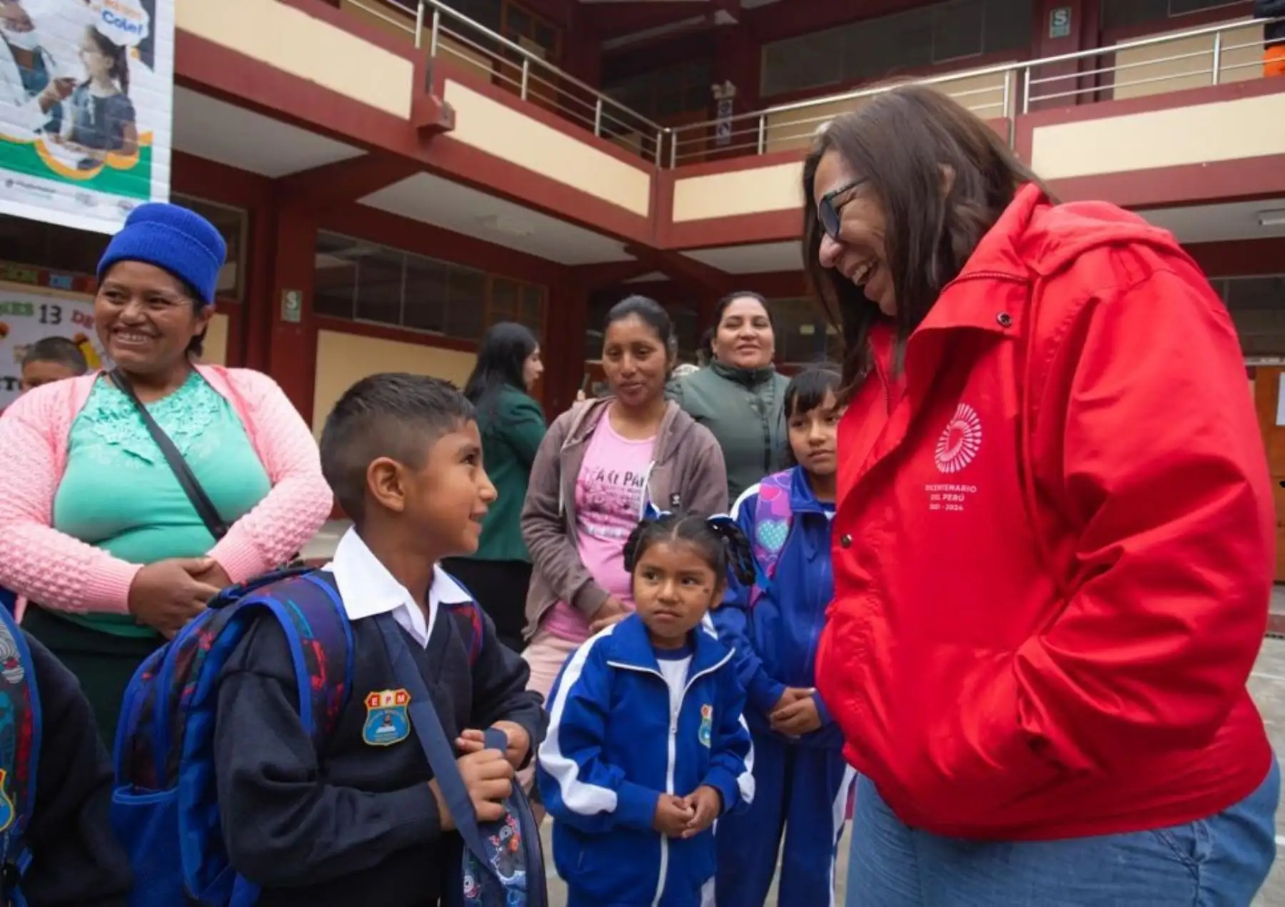 Huánuco es una de las regiones donde hoy se inauguró el año escolar. La ceremonia fue encabezada por la ministra de Desarrollo Agrario y Riego, Nelly Paredes. ANDINA/Difusión