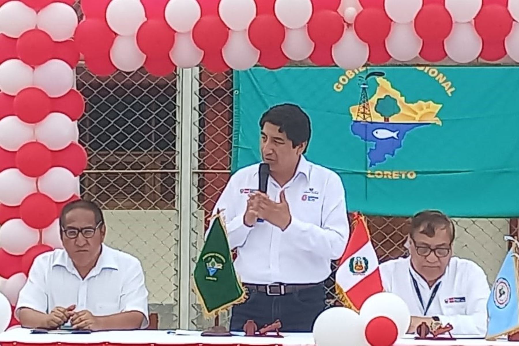 El viceministro Ismael Sutta participó en el inicio del año escolar 2023 en la región Loreto. Foto: MIDIS/Difusión