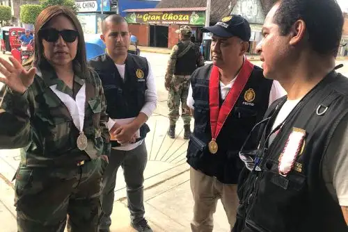 Fiscales especializados y agentes antidrogas de la Policía Nacional participaron de megaoperativo en el Vraem. ANDINA/Difusión