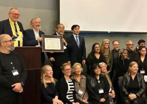 Universidad de California, Estados Unidos, otorgó un reconocimiento al arqueólogo peruano Walter Alva, descubridor del Señor de Sipán. ANDINA/Difusión