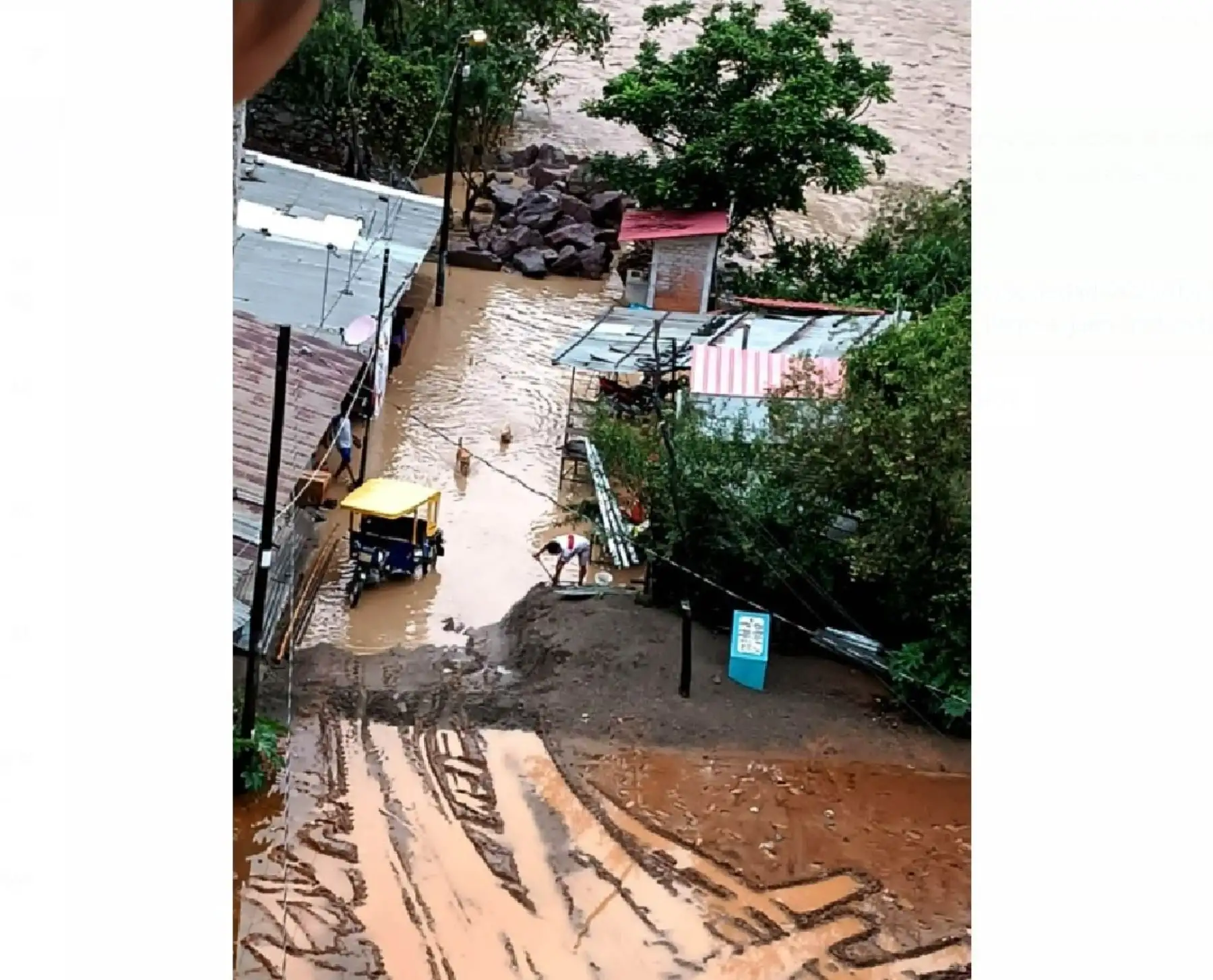 Lluvias intensas que se registran en Cajamarca dejaron aislados a cinco distritos de tres provincias de esta región. ANDINA/Difusión
