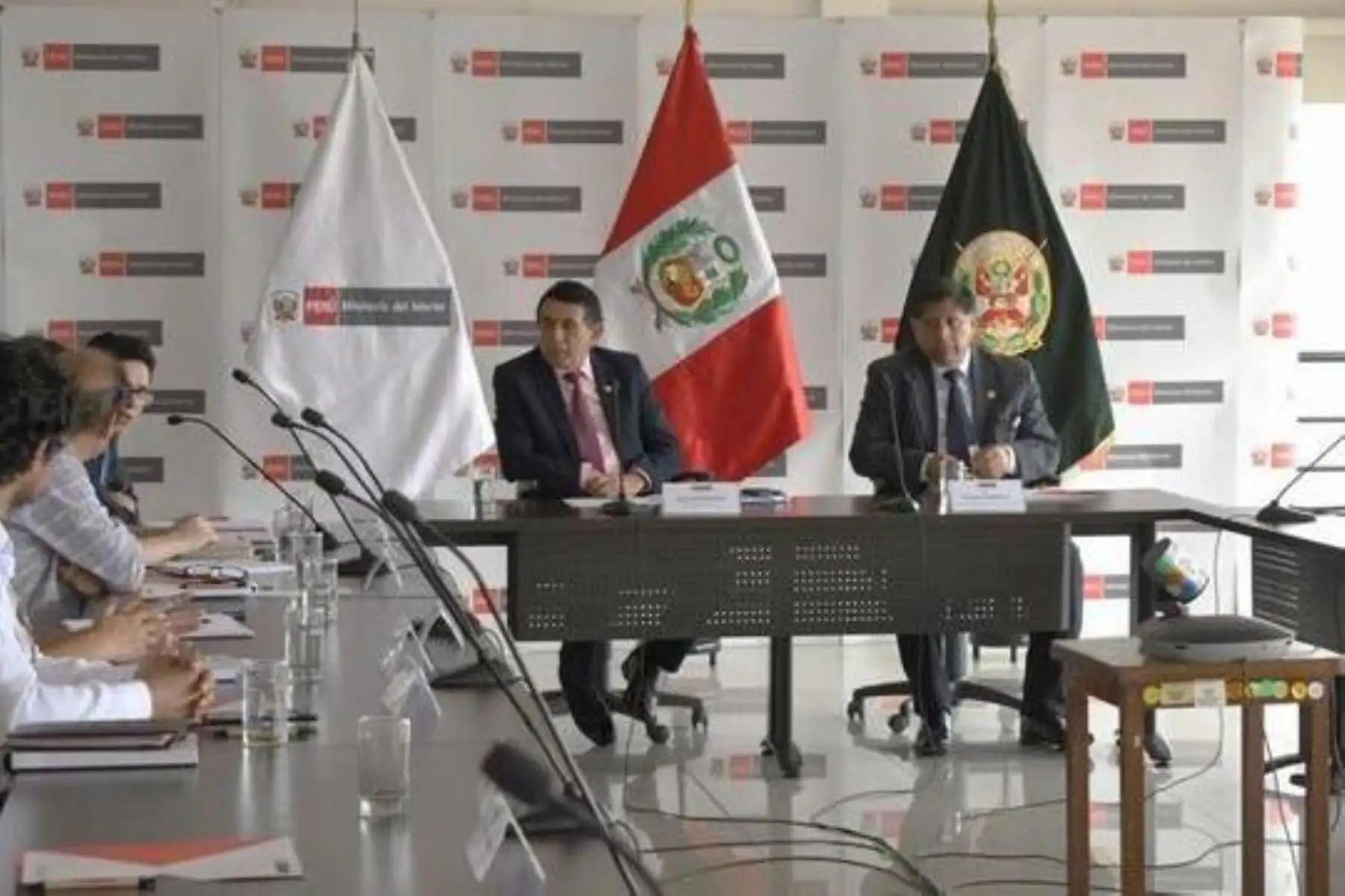 Comisión Multisectorial de Naturaleza Permanente como Instancia de Diálogo, Coordinación y Seguimiento de las Acciones de Prevención y Sanción de la Violencia en la Actividad de Construcción Civil. Foto: ANDINA/Difusión.