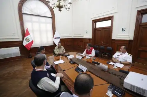 Jefe del Gabinete se reúne con comisión encargada del ENFEN.