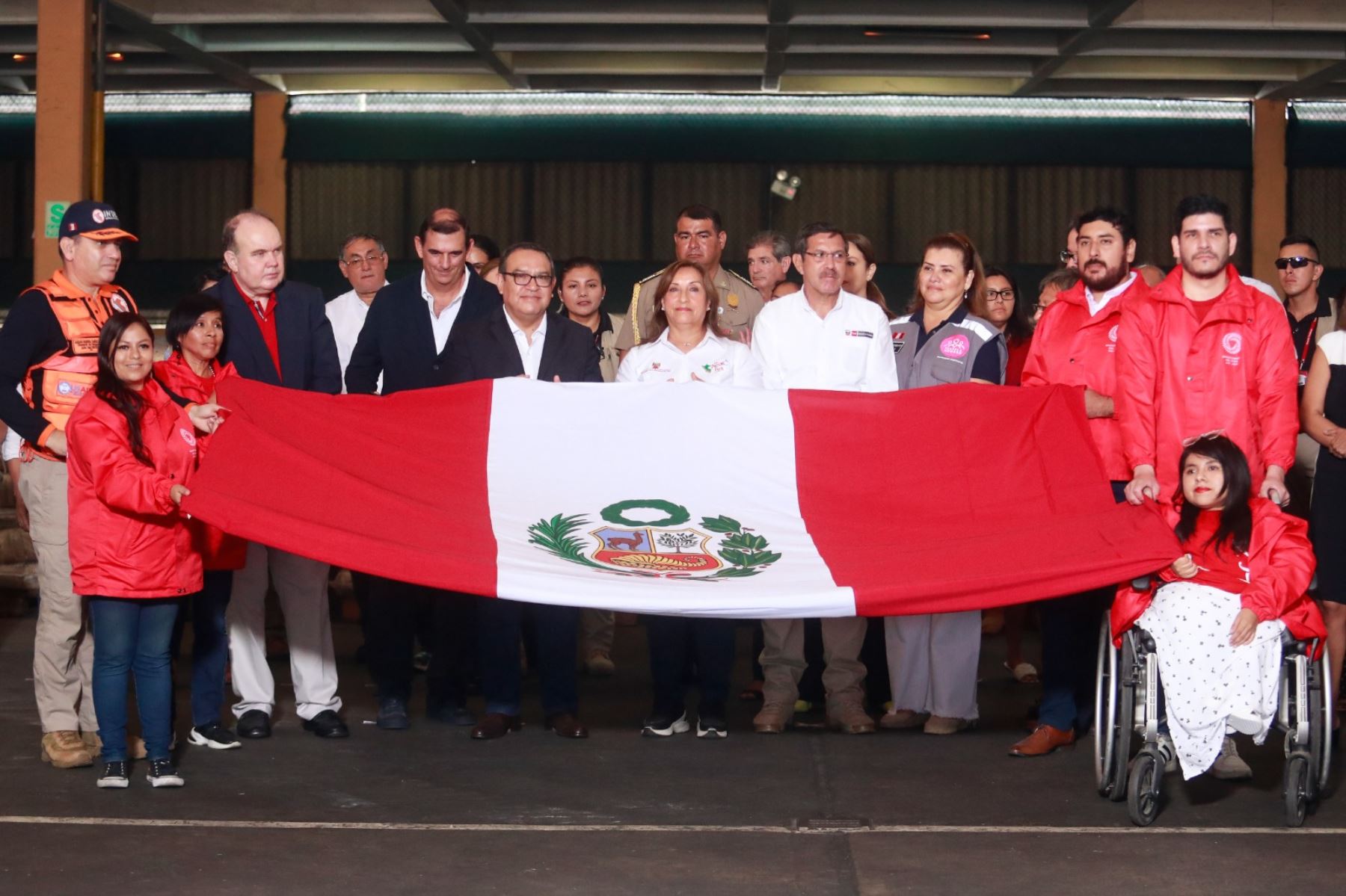 Presidenta Dina Boluarte lideró lanzamiento de cruzada cívica "Con Punche Perú Solidario: Actuemos juntos". Foto: ANDINA/ Prensa Presidencia