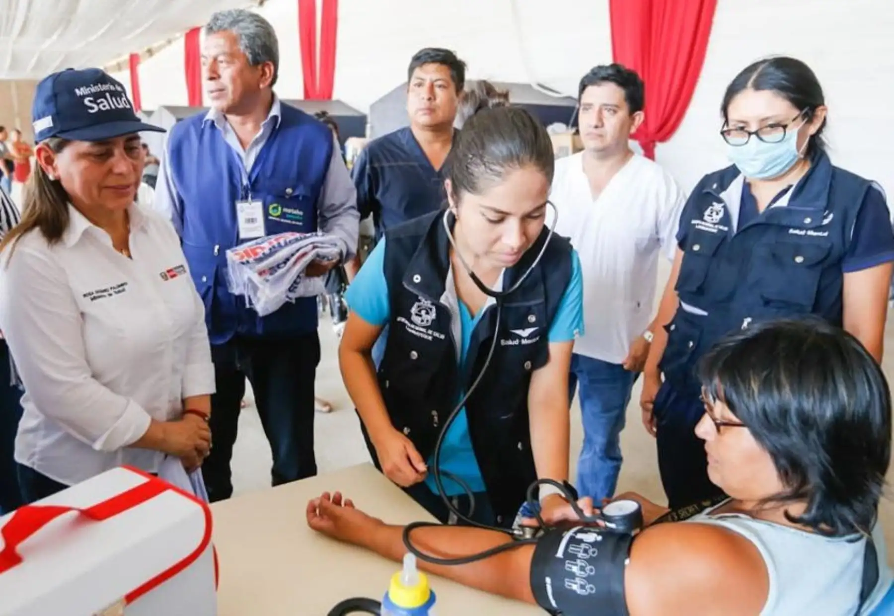 El comando unificado de Ferreñafe, en Lambayeque, busca asegurar los servicios de salud en dicha provincia afectada por las lluvias intensas, huaicos y desborde de ríos, afirmó la ministra de Salud, Rosa Gutiérrez. Foto: ANDINA/difusión.