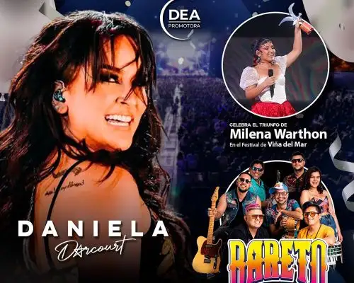 Daniela Darcourt une su voz junto a conocidos artistas.