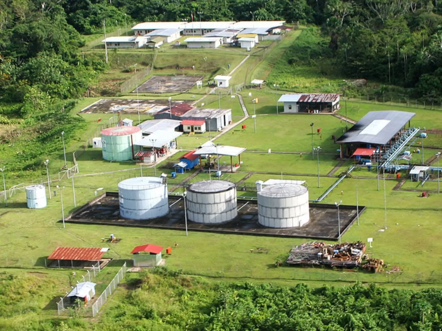 Petroperú demanda la liberación inmediata de 41 personas retenidas en la estación Morona del Oleoducto Norperuano que fue tomada por pobladores de la comunidad Fernando Rosas. Foto: ANDINA/difusión.