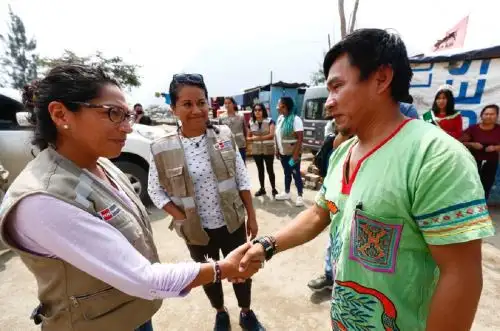 Ministra de Cultura visitó la comunidad Shipibo Konibo
