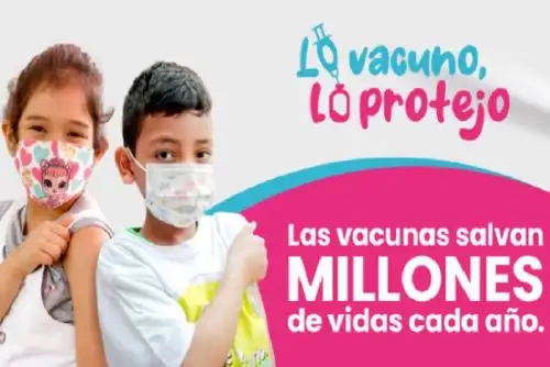 La meta para este 2023 es proteger a 790 000 escolares.