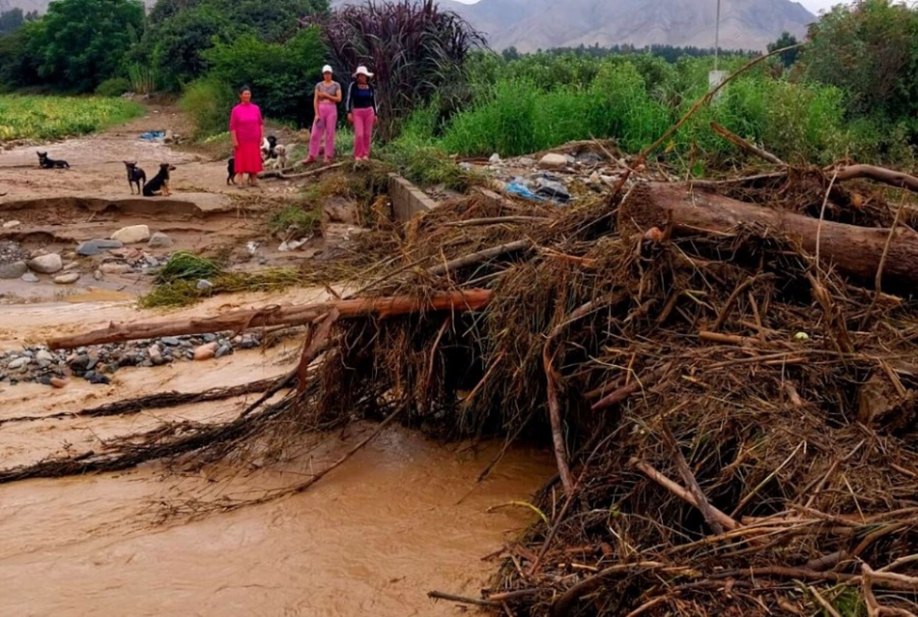 En riesgo alto y muy alto de verse afectados por deslizamientos, huaicos u otro tipo de movimiento de masa debido a las intensas lluvias están un total de 59 distritos del ámbito de la región Lima.