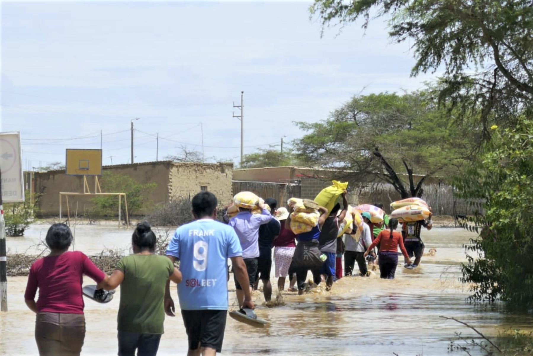 Las intensas lluvias registradas en Lambayeque han ocasionado serios daños en la región norteña. Foto: ANDINA/Difusión