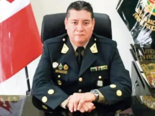 Jorge Luis Angulo, nuevo jefe de la PNP.  Foto: ANDINA/difusión.