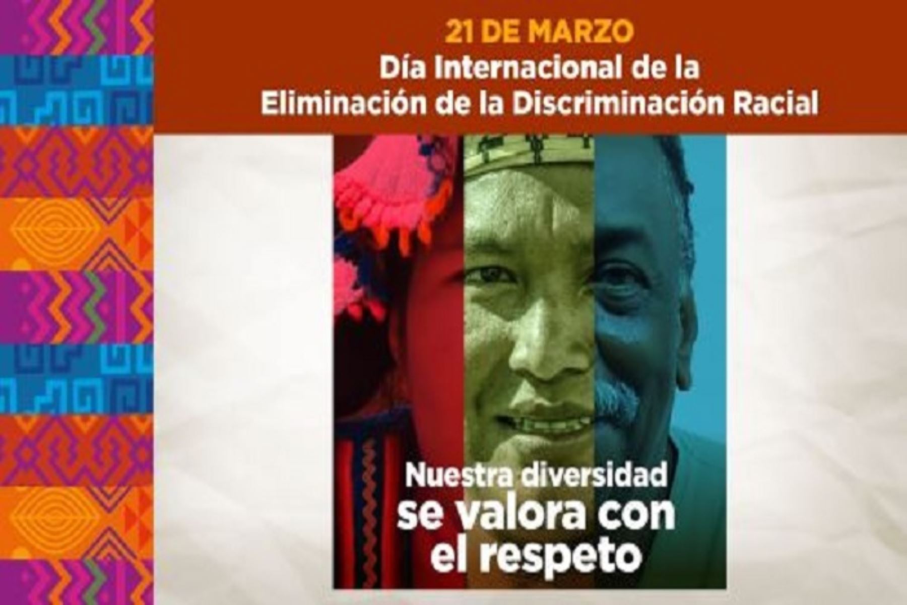 Ministra de Cultura Leslie Arteaga afirmó que  ningún peruano debe ser discriminado por su color de piel o lengua