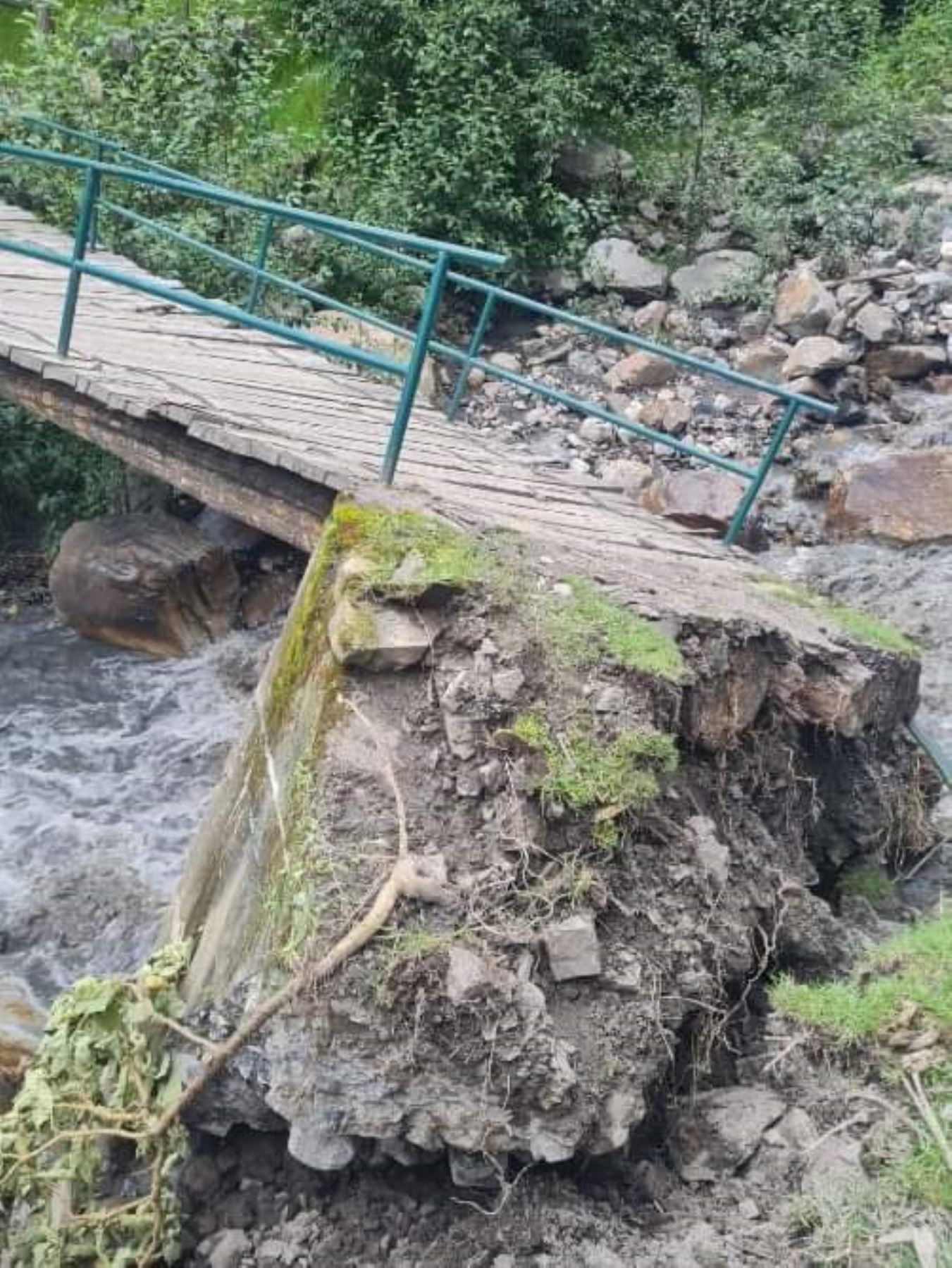 Las intensas lluvias han provocado la activación de quebradas, crecida de ríos y derrumbes en la región Áncash. Foto: ANDINA/Difusión