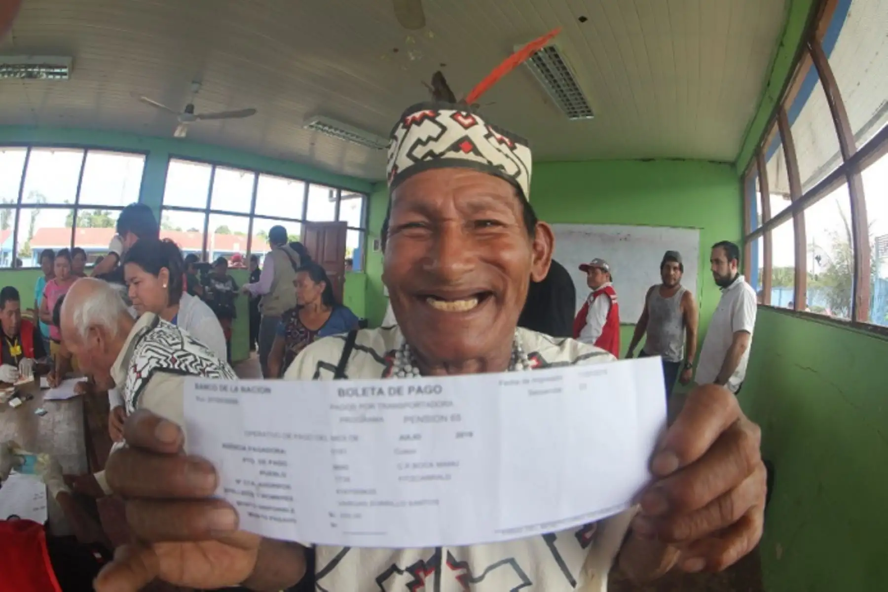 En la Selva, en el distrito de Jeberos y en el centro poblado Saramirisa, ambos en Loreto, se encuentran los puntos de pago más alejados, donde hay 127 y 245 usuarios, respectivamente