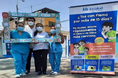 La Libertad: EsSalud desarrolla intensa campaña para combatir tuberculosis.