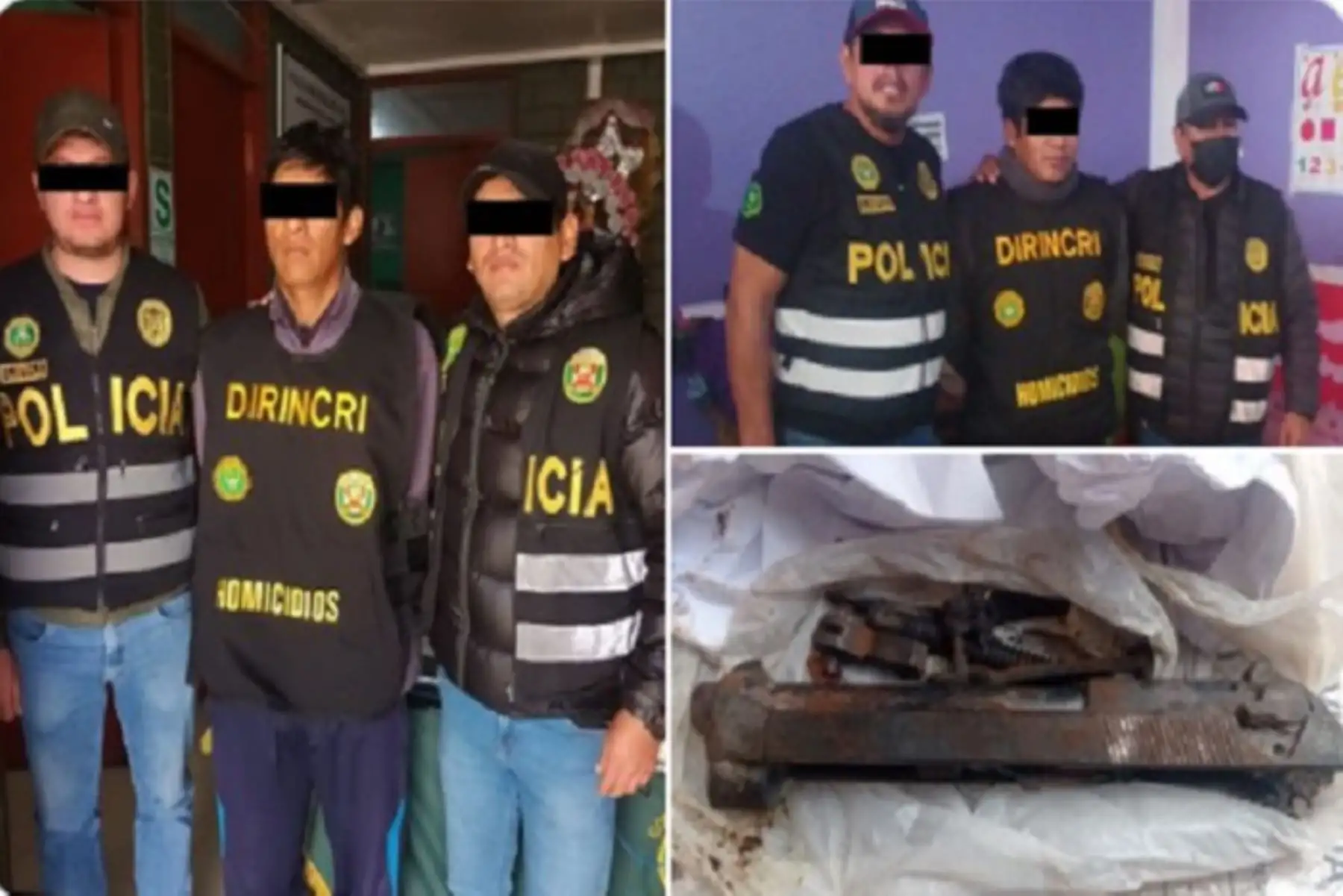 La intervención policial se efectuó tras una efectiva acción de inteligencia operativa, así como una exhaustiva labor de investigación de la División de Homicidios de la PNP, en coordinación con representantes de la fiscalía.