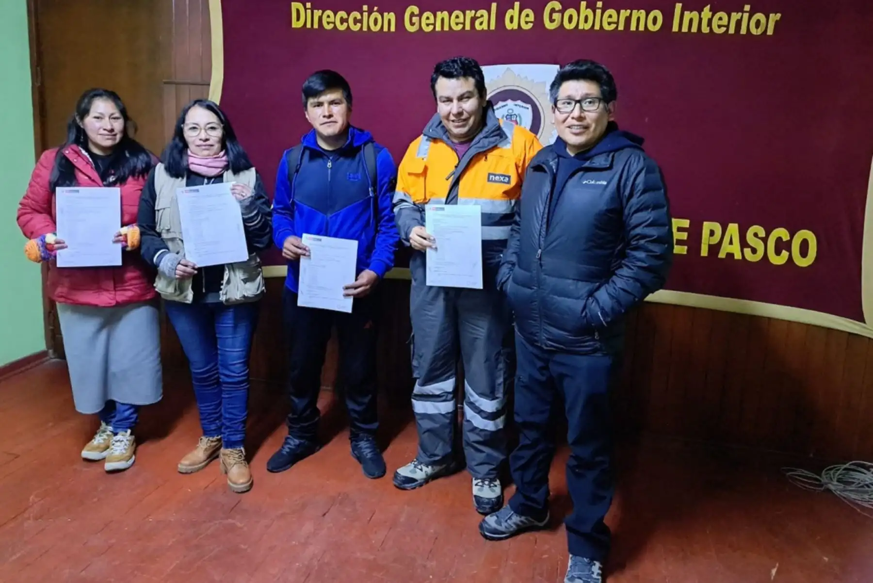 Anexo Joraoniyoc, de la Comunidad Campesina de San Francisco de Asís de Yarusyacán, y la empresa Nexa Resources, firmaron acuerdo de diálogo y paz social. Foto: Cortesía.