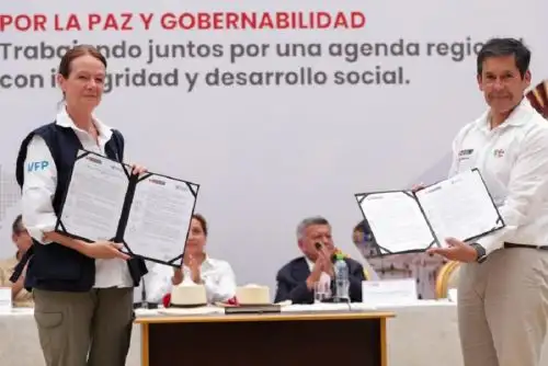El Ministerio de Desarrollo e Inclusión Social suscribió un convenio de cooperación interinstitucional con el Programa Mundial de Alimentos, órgano de asistencia adscrito a la Organización de las Naciones Unidas, para el desarrollo de acciones conjuntas en el país.