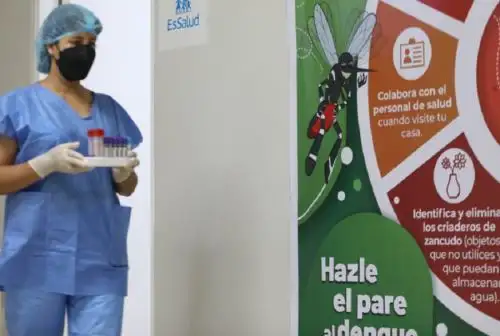 El Seguro Social de Salud (EsSalud) viene utilizando, por primera vez, pruebas rápidas en la Red Prestacional Lambayeque para identificar a los asegurados que tengan la enfermedad del dengue, que viene proliferando en diversas partes del país donde se producen intensas lluvias y cuyos resultados estarán en menos de 45 minutos.