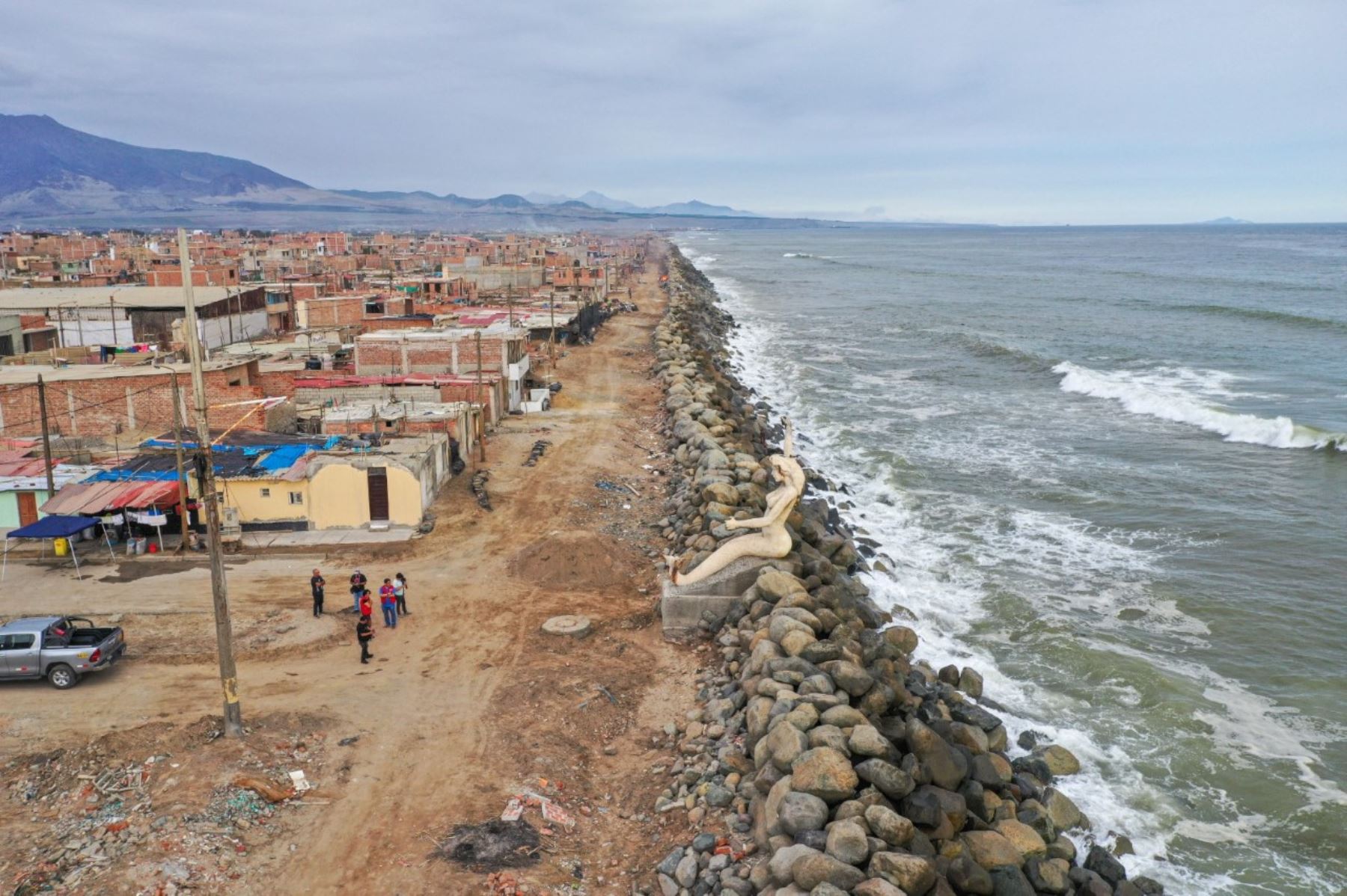 El MTC inició el proceso de selección para la recuperación del borde costero de los balnearios de Trujillo. ANDINA/Difusión