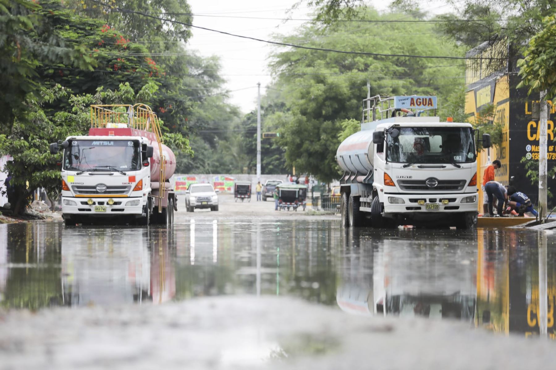 Inundaciones provocadas por lluvias torrenciales en el país. Foto: ANDINA/difusión.