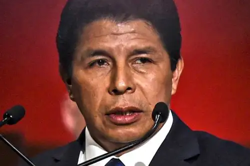 Pedro Castillo es procesado judicialmente por el delito de rebelión. Foto: AFP