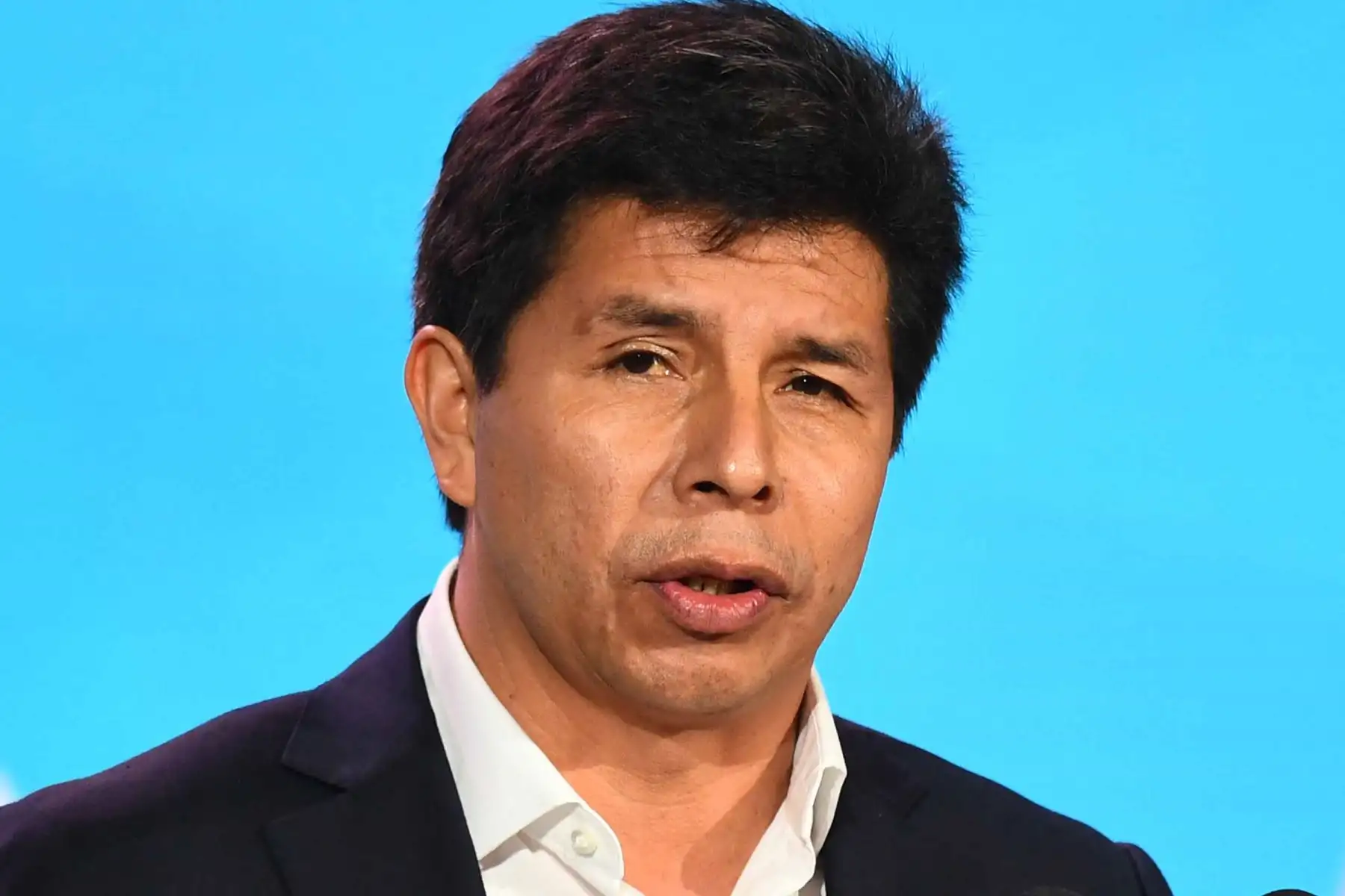 Expresidente Pedro Castillo. Foto: AFP.