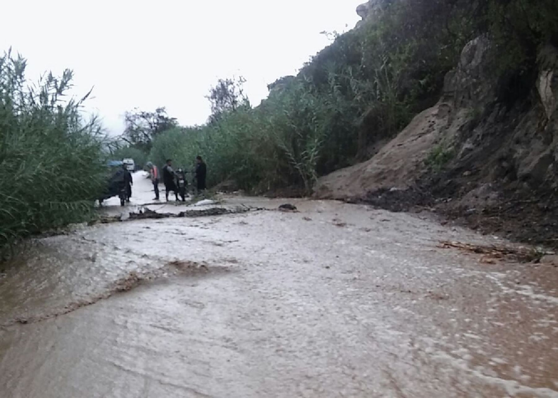 Cerca de 600 pobladores de 68 distritos de Áncash se encuentran en riesgo muy alto y alto por la presencia de lluvias intensas en dicha región. ANDINA/Difusión