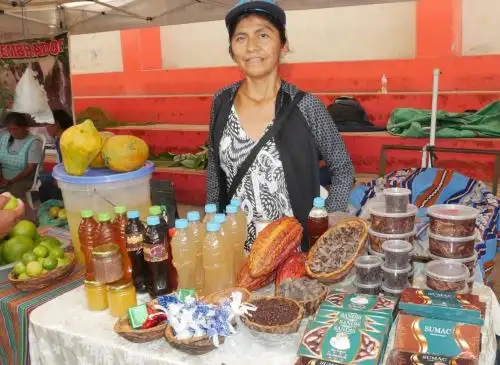 Elaboración de productos derivados de cacao y de piña se ha convertido en una alternativa de desarrollo para los productores del distrito de San Gabán, provincia de Carabaya, región Puno. Foto: Juan Ccopa