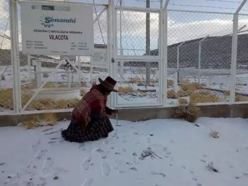 Zonas andinas de Tacna y Moquegua soportan nieve, granizo y lluvias intensas y en la costa continuarán las altas temperaturas. ANDINA/Difusión