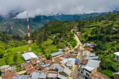 Antena de telecomunicaciones.