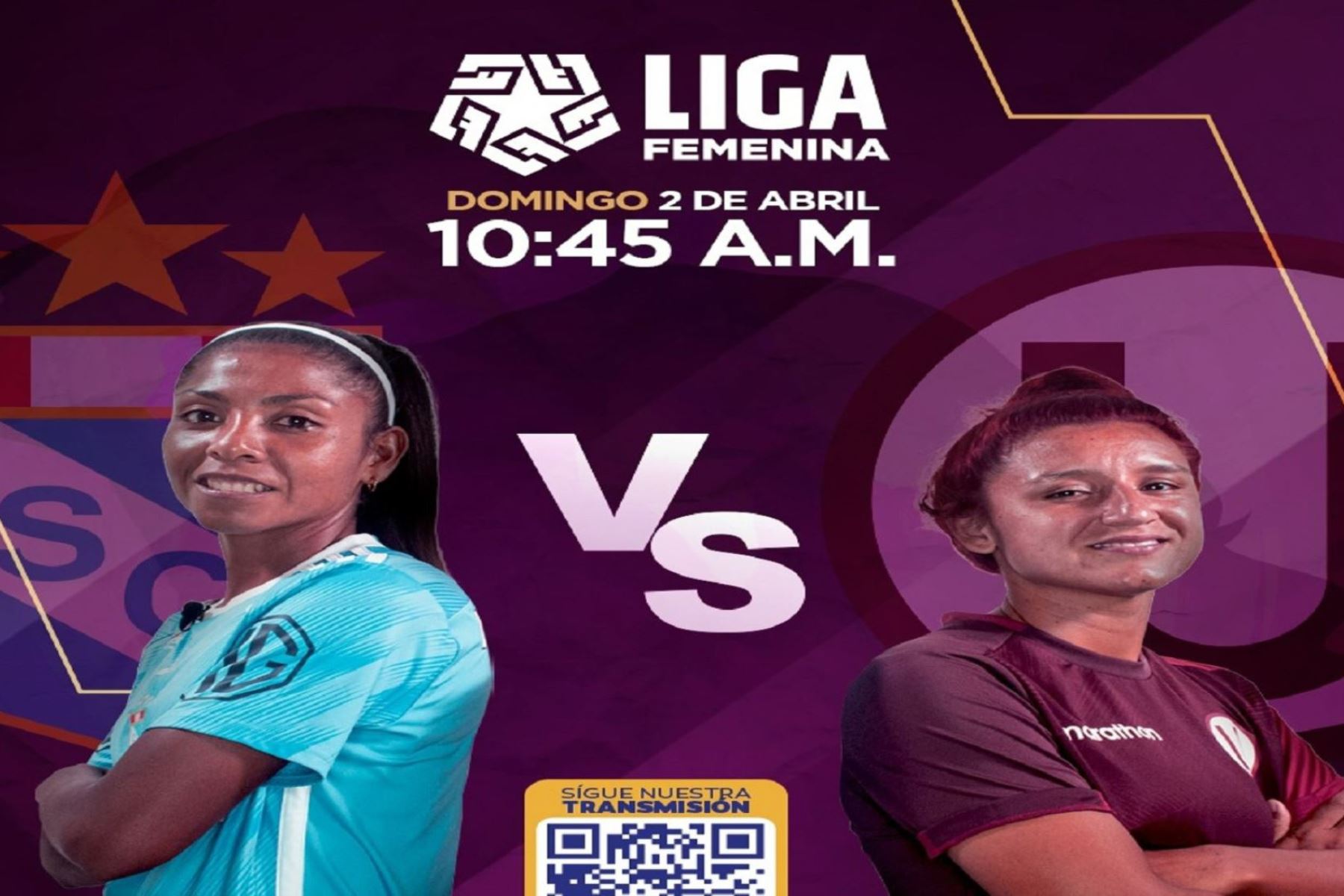 Liga Femenina La “U” y Cristal se enfrentan el domingo en esperado