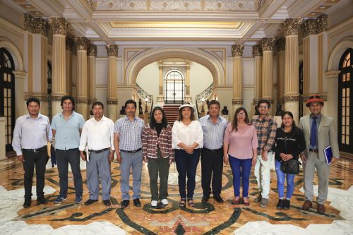 Presidenta Boluarte se reunió con alcalde provincial de Cotabambas