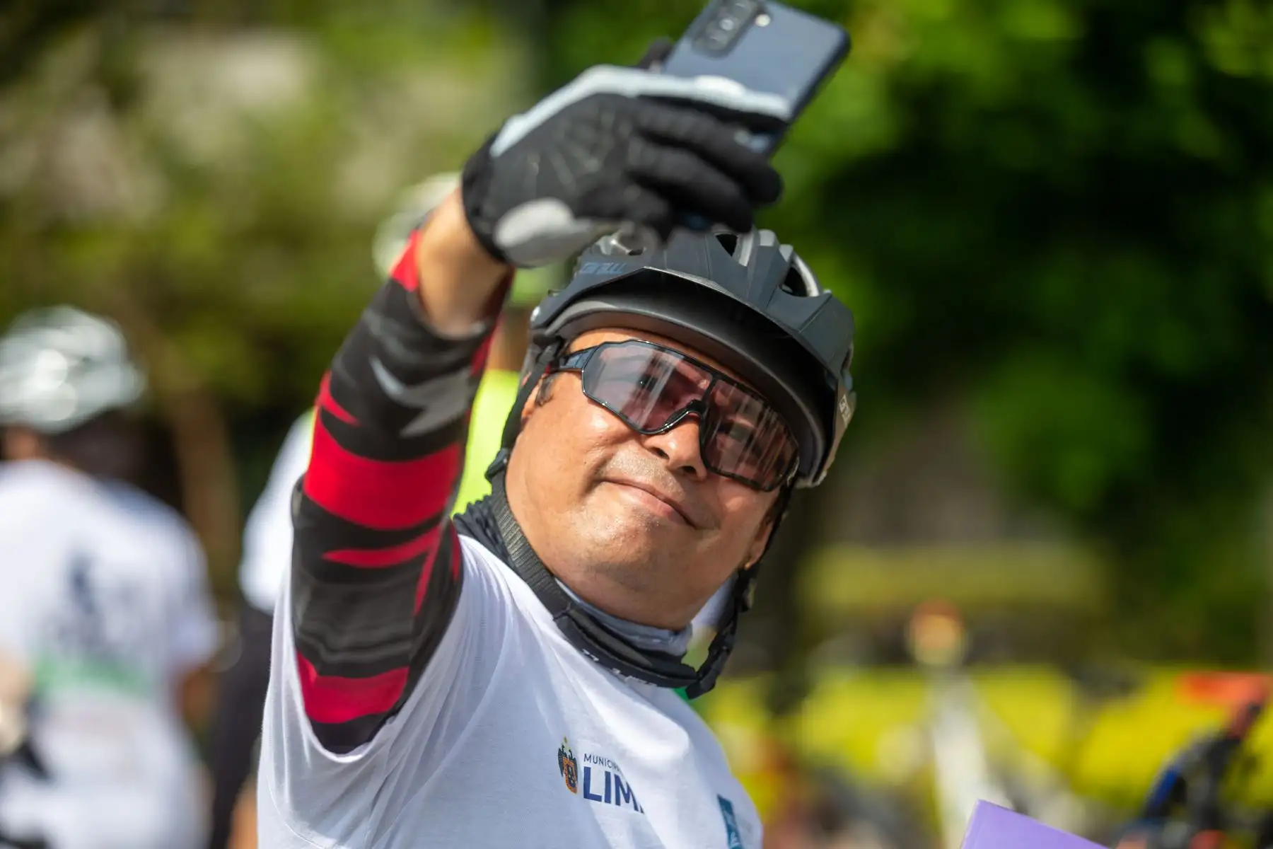 La Biblioteca Nacional del Perú llevó a cabo la bicicleteada PedaLeamos, junto a la Municipalidad Metropolitana de Lima, con el objetivo de promover actividades en espacios públicos que vinculen la lectura con la comunidad. Fotografía: ANDINA/Tatiana Gamarra