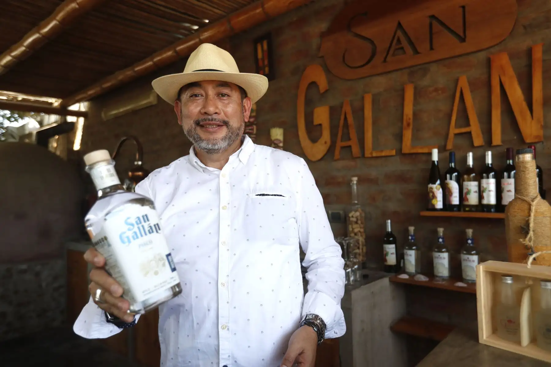Paracas presenta su ruta de bodegas vitivinícolas donde el pisco es la estrella. ANDINA/Daniel Bracamonte