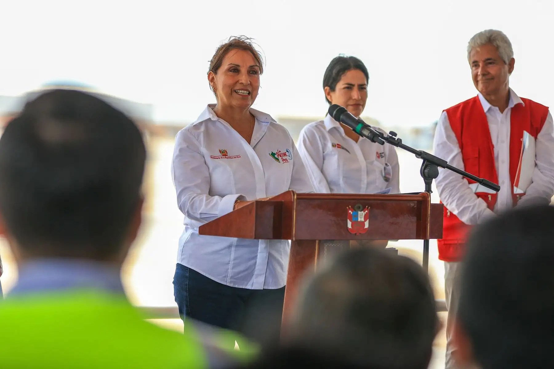 Presidenta Dina Boluarte participa en el inicio de operaciones de la segunda pista de aterrizaje del Aeropuerto Internacional Jorge Chávez y de la nueva torre de control. Foto: ANDINA/Prensa Presidencia