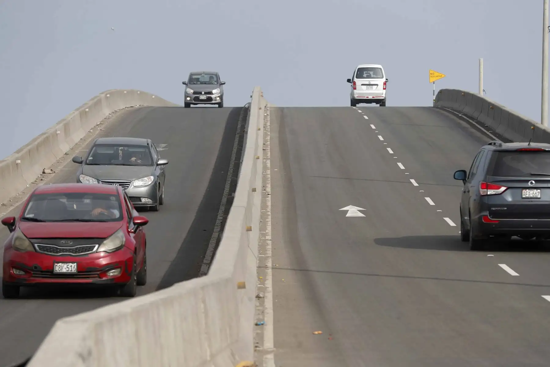 Si vienes desde el sur hacia aeropuerto Jorge Chávez puedes evitar gran parte de congestión de av. Elmer Faucett . Foto: ANDINA/ Daniel Bracamonte