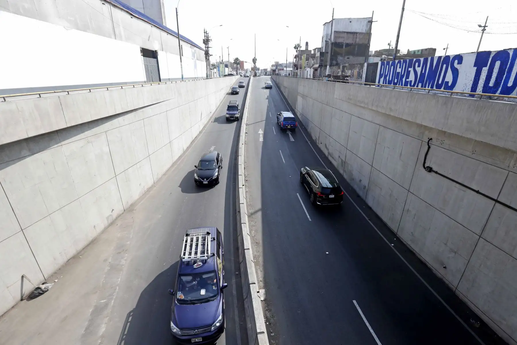 Segunda y última etapa de la Costa Verde-tramo Callao, que une Chorrillos con La Punta en 25 minutos y reduce la congestión vehicular a los conductores que van desde el sur hacia el aeropuerto internacional Jorge Chávez. Foto: ANDINA/ Daniel Bracamonte