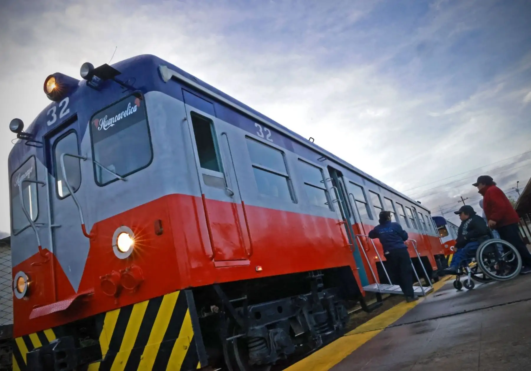 Gobierno garantió la rehabilitación total del Tren Macho, que beneficia a pobladores de Huancayo y Huancavelica. ANDINA/Difusión