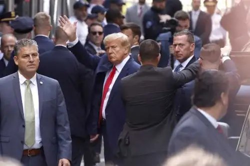 El expresidente de Estados Unidos Donald Trump se presentó a una audiencia judicial en Florida (imagen referencial). Foto: AFP