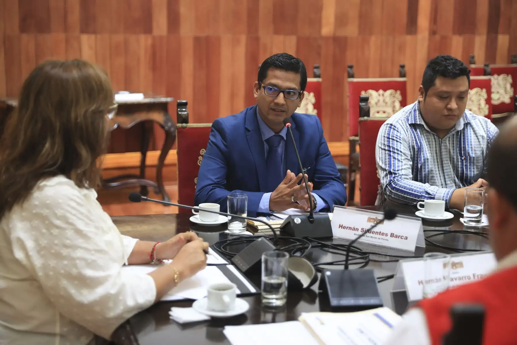 Presidenta Dina Boluarte sostuvo reunión con el alcalde de San Martín de Porres

Foto: ANDINA/Difusión