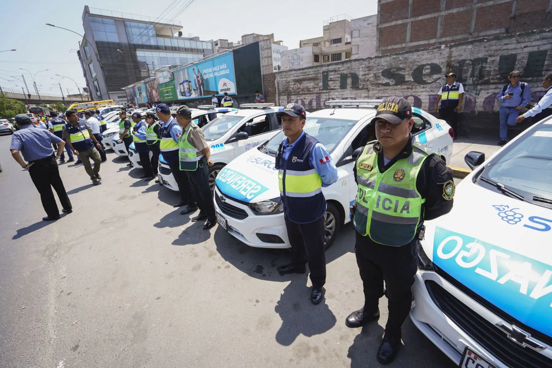 Este megaoperativo forma parte del plan Semana Santa Segura, que se realizará en coordinación con la Policía Nacional, y será replicado en varias zonas del distrito.
Foto: ANDINA/Difusión
